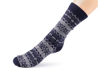 Pánské zimní ponožky norský vzor{% if product.brand.name %} – Stoklasa{% endif %}