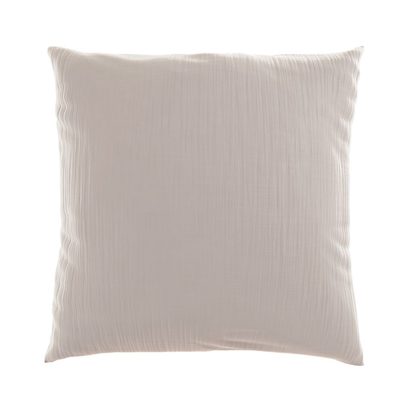 Mušelínový povlak na polštář SMETANOVÝ{% if variant.name %} – 45x60cm{% endif %}