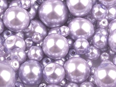Skleněné voskové perly mix velikostí Ø4-12 mm 50g{% if product.brand.name %} – Galanterka{% endif %}