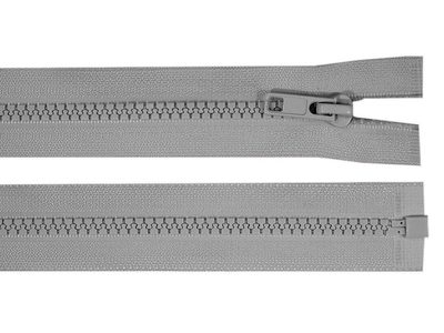 Kostěný zip šíře 5 mm délka 100 cm bundový{% if variant.name %} – 319 šedá ocelová{% endif %}