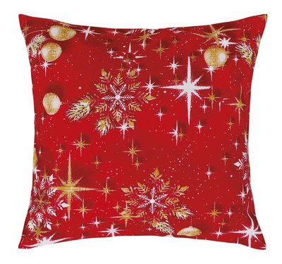 Polštářek VÁNOCE vánoční koule zlaté 55/114 45x45 cm{% if product.brand.name %} – Bellatex{% endif %}