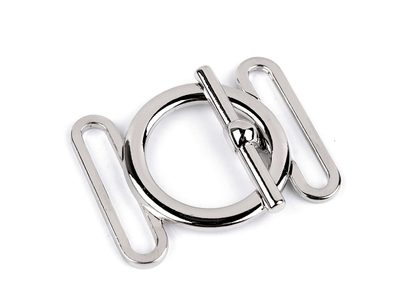 Kovové zapínání americké šíře 30 mm{% if variant.name %} – 2 barva nikl{% endif %}