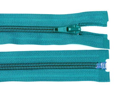 Spirálový zip šíře 5 mm délka 70 cm (bundový) POL - 208 Cyan Blue