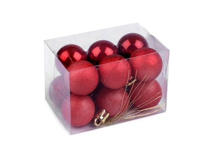 Vánoční baňky Ø30 mm{% if variant.name %} – 3 červená{% endif %}