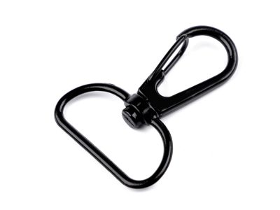 Kovová karabina průvlek 25 mm balení 10 KUSŮ{% if product.brand.name %} – Galanterka{% endif %}
