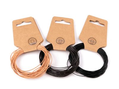Kožená šňůrka Ø1 mm návin 5 metrů{% if product.brand.name %} – Galanterka{% endif %}