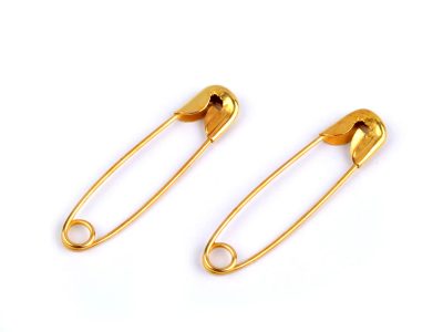Spínací špendlíky délka 28 mm 10ks{% if variant.name %} – 2 zlatá{% endif %}