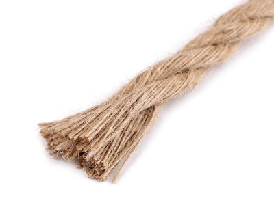 Jutová šňůra kroucená Ø12 mm návin 10m{% if product.brand.name %} – Galanterka{% endif %}