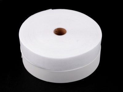 Nízkoprofilový suchý zip háček + plyš šíře 50 mm METRÁŽ{% if variant.name %} – 2 bílá{% endif %}