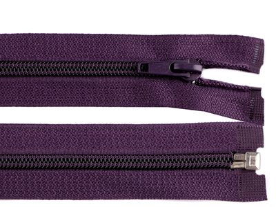 Spirálový zip šíře 5 mm délka 80 cm (bundový) POL{% if variant.name %} – 196 fialová temná{% endif %}