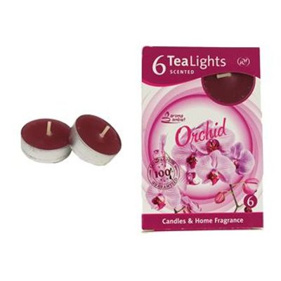 Svíčka čajová ORCHID 6ks MSC-TL1017{% if product.brand.name %} – Morex{% endif %}