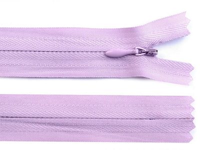 Spirálový zip skrytý šíře 3 mm délka 30 cm{% if product.brand.name %} – Stoklasa{% endif %}
