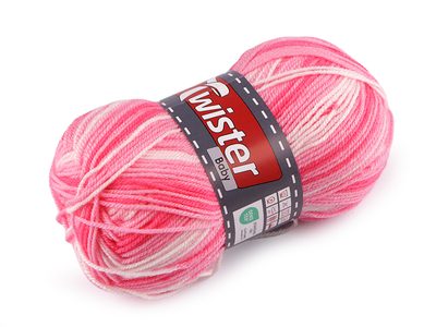 Pletací příze Baby 50 g{% if variant.name %} – 4 (090) růžová{% endif %}