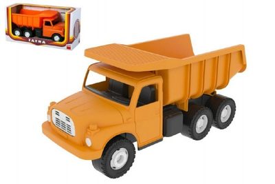 Auto Tatra 148 plast 30cm oranžová sklápěč v krabici{% if product.brand.name %} – Dino{% endif %}