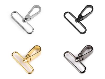 Kovová karabina s obrtlíkem průvlek 50 mm 2 kusy{% if product.brand.name %} – Galanterka{% endif %}