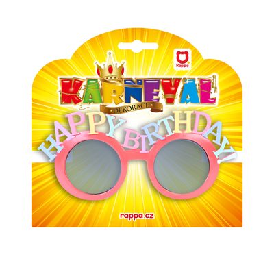 Brýle happy brithday – fotka 3