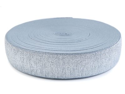 Pruženka s lurexem šíře 40 mm METRÁŽ{% if product.brand.name %} – Stoklasa{% endif %}