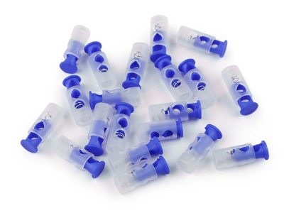 Brzdičky s dvěmi dírkami 9x24 mm 10 kusů{% if variant.name %} – 4 modrá {% endif %}
