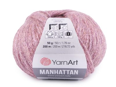 Manhattan příze 50g na pletení{% if variant.name %} – 3 (909) starorůžová{% endif %}