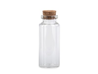 Skleněná lahvička s korkem 30x70 mm{% if product.brand.name %} – Galanterka{% endif %}
