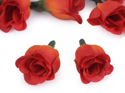 Umělý květ růže Ø25 mm 5 ks{% if product.brand.name %} – Galanterka{% endif %}