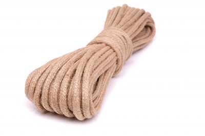 Šnůra pletená JUTOVÁ 5 mm návin 20m{% if product.brand.name %} – Galanterka{% endif %}