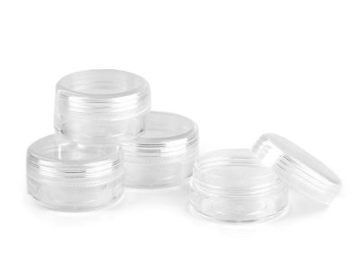 Plastová dóza 4x2,1 cm šroubovací 4 kusy{% if product.brand.name %} – Galanterka{% endif %}