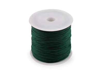 Šňůrka PES Ø0,8 mm{% if variant.name %} – 7 zelená tmavá{% endif %}