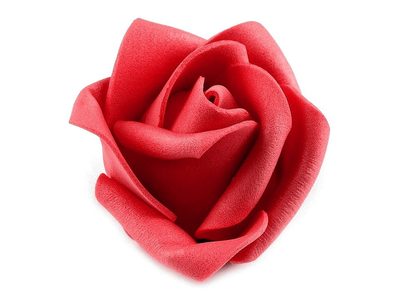 Dekorační pěnová růže Ø4,5 cm balení 10 kusů{% if variant.name %} – 9 červená{% endif %}