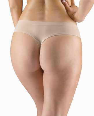 Boková tanga francouzského střihu ECO bamboo{% if variant.name %} – béžová - S/M{% endif %}