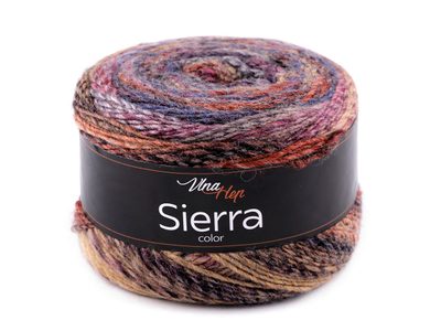 Pletací příze Sierra 150 g{% if variant.name %} – 4 (7205) fialová{% endif %}