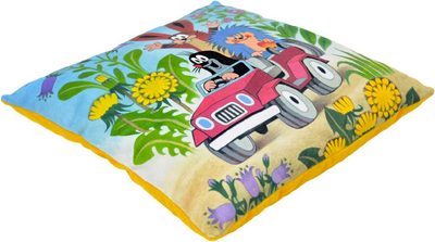 Polštář Krtek Jeep (Krteček) 30x30cm – fotka 1