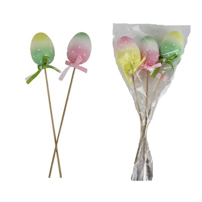 Velikonoční dekorace – zápich vajíčko 3 ks (X6819){% if product.brand.name %} – Morex{% endif %}