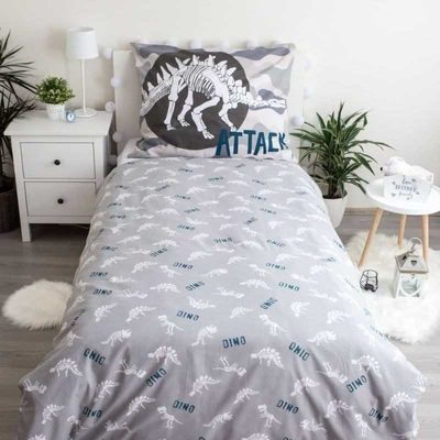 Povlečení T-rex svítící Bavlna, 140/200, 70/90 cm – fotka 3