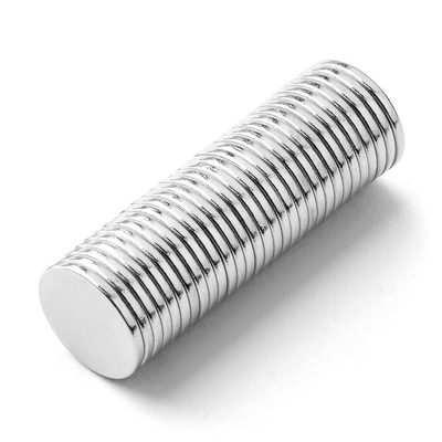 KT-10-01-N Kotoučový magnet Ø 10 mm balení 10 kusů{% if product.brand.name %} – UNIMAGNET{% endif %}