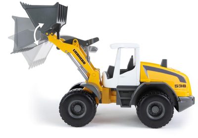 Nakladač funkční 49cm Worxx 1:15 Liebherr L538 plast v krabici – fotka 4