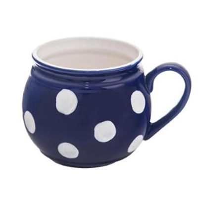 Hrnek keramický KRAJÁČ VELKÝ PUNTÍK 750 ml MODRÁ{% if product.brand.name %} – Morex{% endif %}
