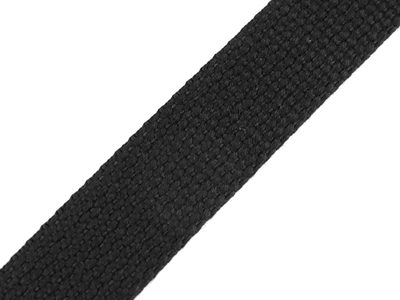 METRÁŽ Popruh BA+PES šíře 25 mm{% if variant.name %} – 2 černá{% endif %}