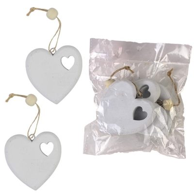 Dekorace srdce, 3ks D4073-01 - 8 x 8 x 1.50 cm{% if product.brand.name %} – {% endif %}