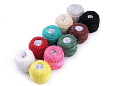 Vyšívací příze Perlovka Niťárna sada 10 kusů mix barev{% if product.brand.name %} – Galanterka{% endif %}