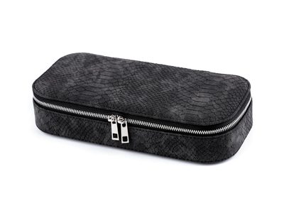 Šperkovnice na zip 11x24x5 cm{% if variant.name %} – 2 černá{% endif %}