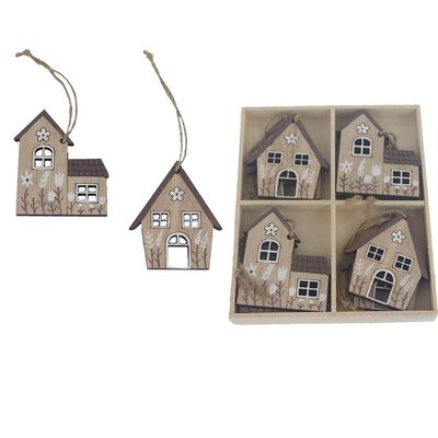 Domeček k zavěšení, 8 ks D6842 - 13 cm{% if product.brand.name %} – Morex{% endif %}