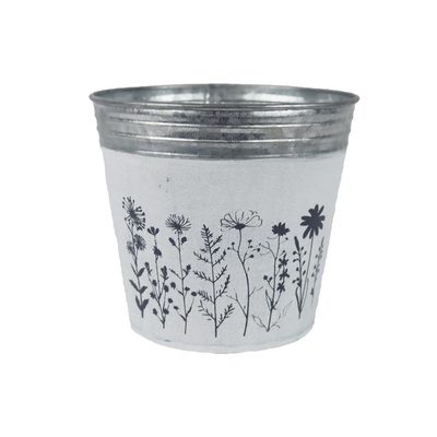 Květináč plechový K4599/2 - Round:14.5x13 Bottom:10{% if product.brand.name %} – {% endif %}