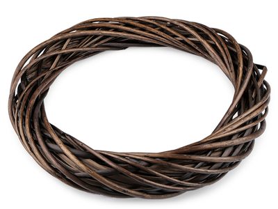 Proutěný věnec Ø40 cm{% if variant.name %} – 3 hnědá{% endif %}