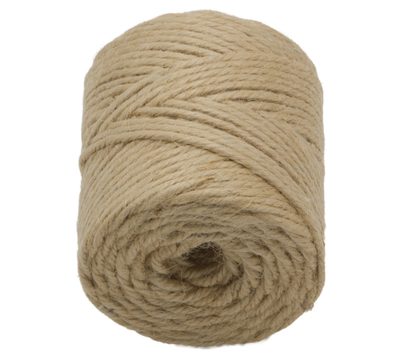 Jutový motouz - cívka - cívka 200g, cca 60 m, průměr 3.5 mm přírodní{% if product.brand.name %} – Bellatex{% endif %}