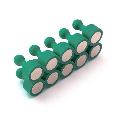 Magnetické figurky M4 zelené, 10 ks, 12 × 20 mm – fotka 2