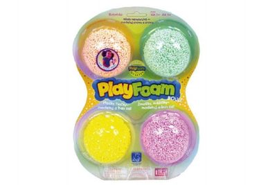 PlayFoam® Modelína/Plastelína kuličková 4 barvy na kartě 19,5x27x3cm{% if product.brand.name %} – PEXI{% endif %}