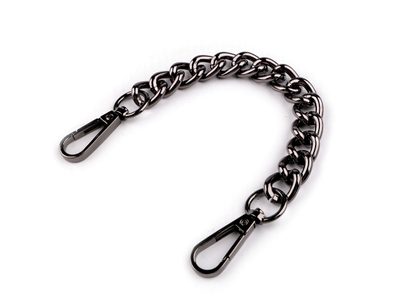 Řetízek / ucho na kabelky délka 25 cm{% if variant.name %} – 3 nikl černý{% endif %}