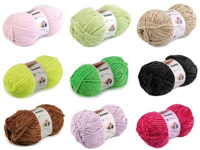 Pletací žinylková příze Bambi 100 g Vlnap{% if product.brand.name %} – Stoklasa{% endif %}