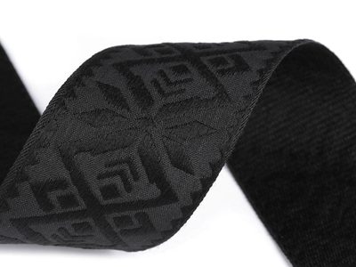Popruh s výšivkou šíře 48 mm METRÁŽ{% if product.brand.name %} – Stoklasa{% endif %}